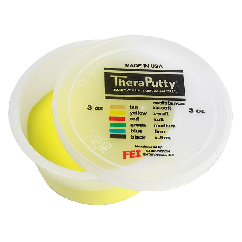 Cando® Theraputty™ Exercise Material, Yellow, Extra-Soft, 3 Oz., Sold As 1/Each Fabrication 10-0967