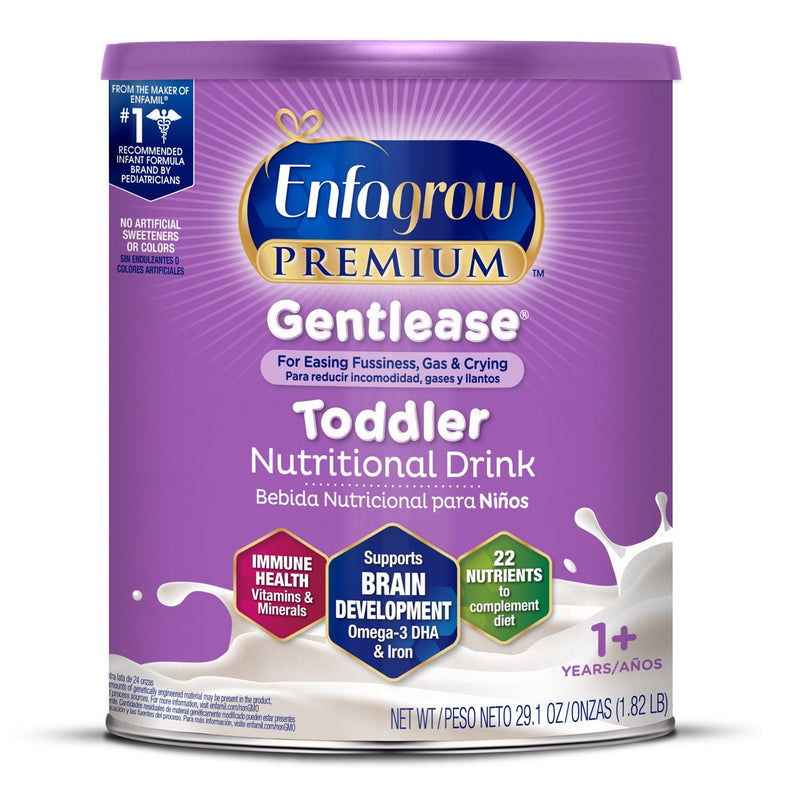 Enfagrow Premium™ Gentlease® Toddler Pediatric Oral Supplement, 29.1 Oz. Can, Sold As 4/Case Mead 185101